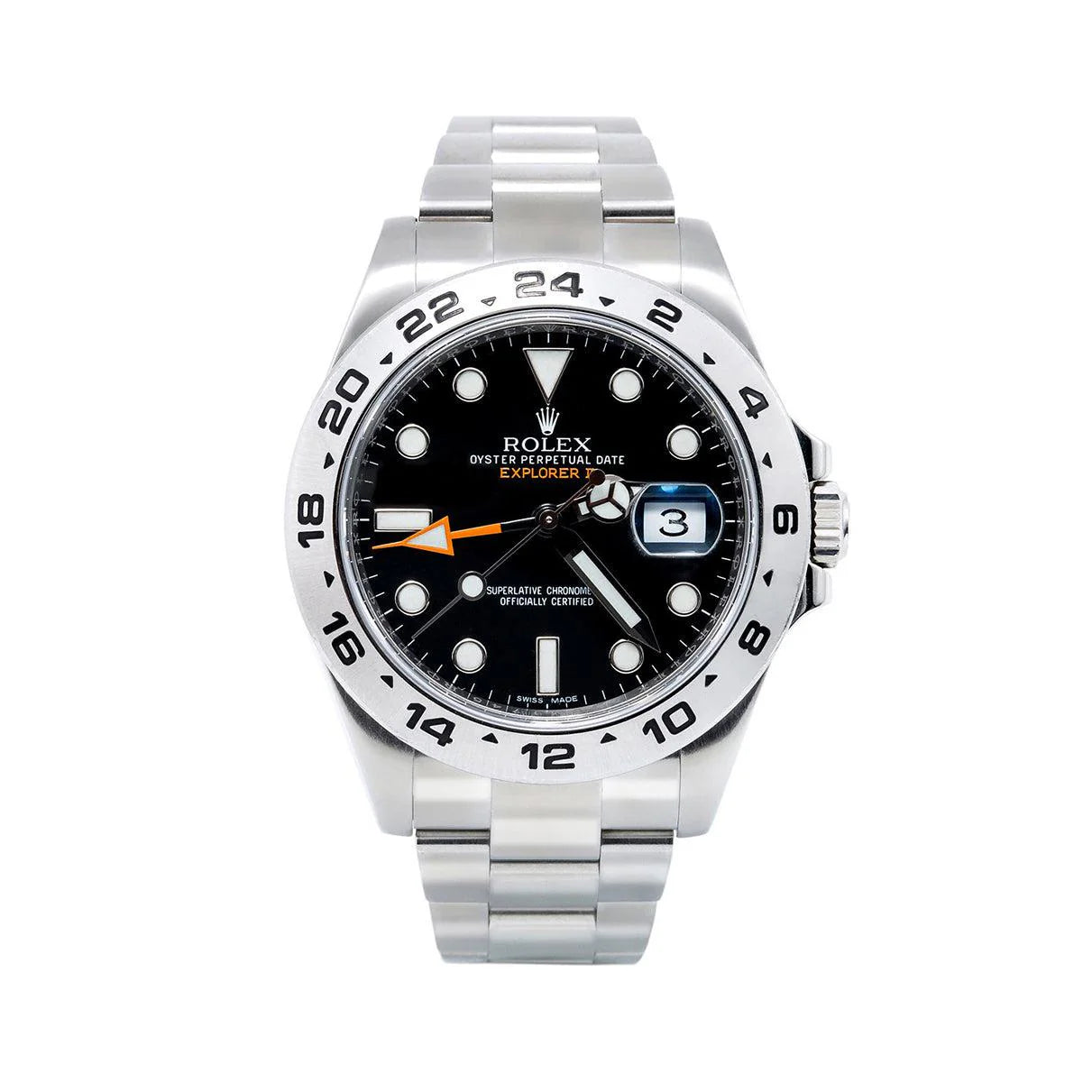 0E8A1164_2000x_1440x1440_c5725dc0-a3a7-47fd-9502-499df3cc71f1.jpg Rolex Explorer II 42MM 216570 – Black Dial Stainless Steel Oyster Bracelet - 图片 1