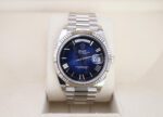 Rolex Day-Date 40 40mm Blue Ombré Dial Fluted Bezel President Bracelet - 228239 | 2024 Model - 图片 2