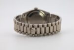 Rolex Day-Date 36 White Gold Blue Ombre Diamond Dial & Fluted Bezel President Bracelet 128239 - 图片 4