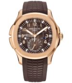 41mm Travel Time 18k Rose Gold Sunburst Brown Dial