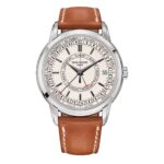 40mm Steel Silver Dial Weekly Calendar