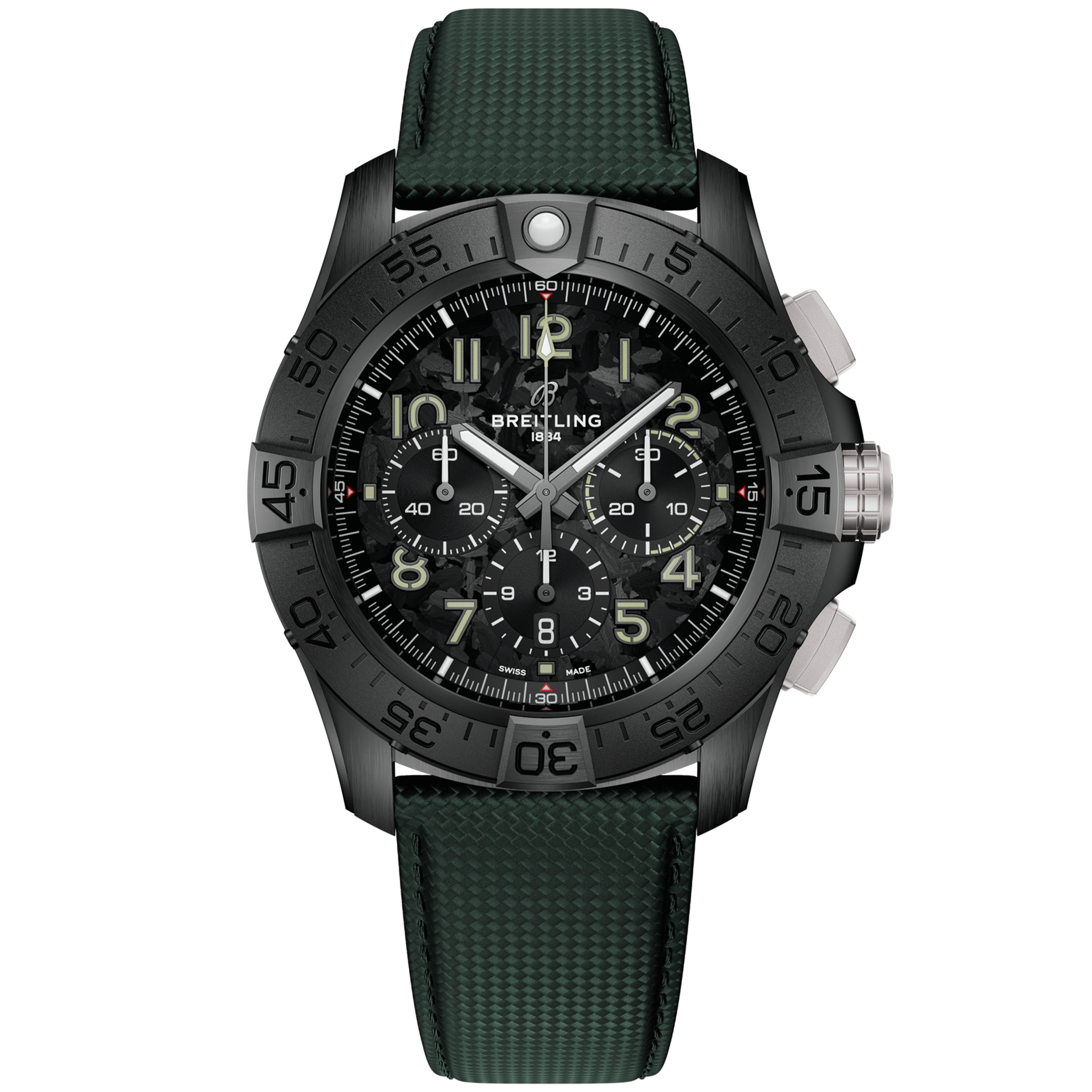 Avenger_SuperAvenger46_SB0148101B1X1_CeramicCarbonLeather_Soldier-scaled-1.png Super Avenger B01 Chronograph 46 Night Mission SB0148101B1X1 - 图片 1