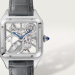 Santos-Dumont Skeleton Watch with micro-rotor WHSA0032 - 图片 5