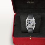 Santos-Dumont Skeleton Watch with micro-rotor WHSA0032 - 图片 7