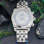 Breitling Chronomat 44 AB0110 – 44mm White Dial Automatic Chronograph - 图片 5