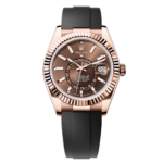 Rolex Sky-Dweller – Everose Gold Chocolate Dial on Oysterflex Ref. 336235