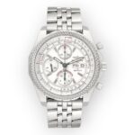 Breitling Bentley Motors A13362 GT White Dial Steel Mens Watch