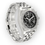 Breitling Chronomat 01 AB0110 Black Dial Chronograph Steel Mens Watch - 图片 4