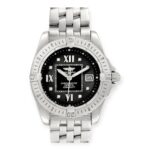 Breitling Windrider Cockpit A71356 Ladies Black Diamond Ladies Watch - 图片 2