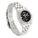 Breitling Windrider Cockpit A71356 Ladies Black Diamond Ladies Watch - 图片 4