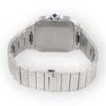 Cartier Santos Large Green Dial Steel Mens Watch WSSA0062 - 图片 6