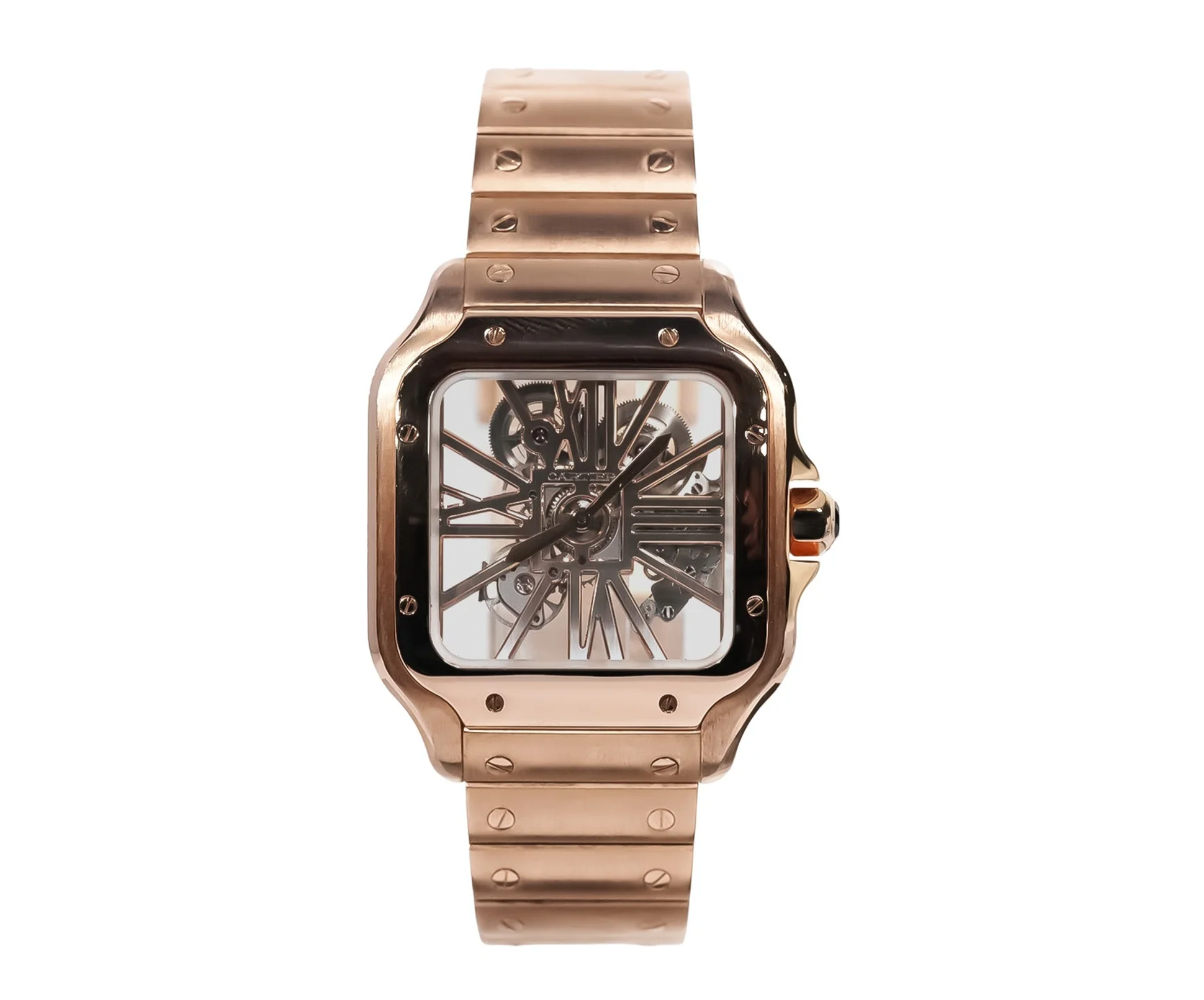 Pre-Owned-Cartier-Santos-Skeleton-40_5mm-Rose-Gold-WHSA0016-JD-Watches-NY.png Cartier Santos Skeleton 40.5mm Rose Gold - WHSA0016 - 图片 1