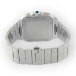Cartier Santos Steel ADLC WSSA0037 Grey Dial Mens Watch - 图片 6