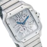 Cartier Santos WHSA0015 39.8mm White Dial With Stainless Steel Bracelet - 图片 3
