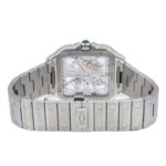 Cartier Santos WHSA0015 39.8mm White Dial With Stainless Steel Bracelet - 图片 5