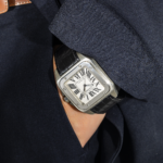 Cartier Santos XL Stainless Steel Automatic Watch – 38mm Leather Strap - 图片 7