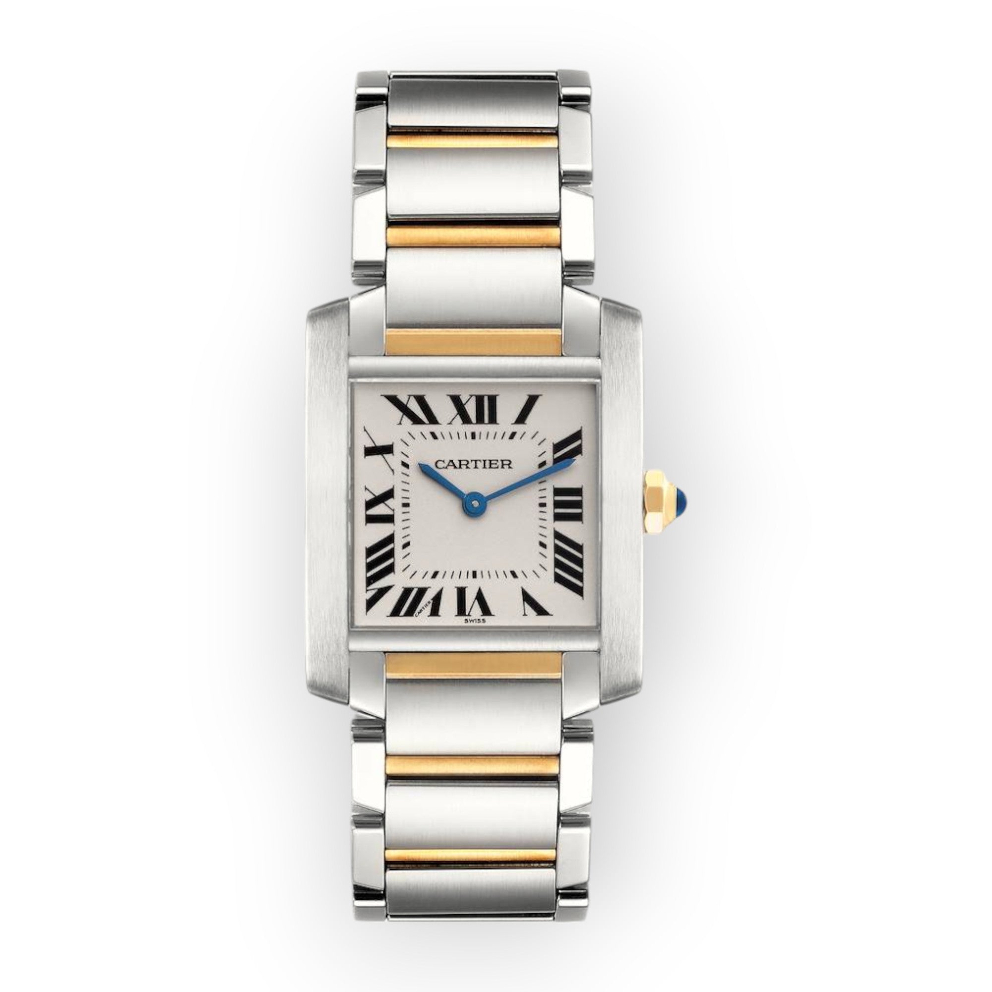 Pre-Owned-Cartier-Tank-Francaise-Steel-Yellow-Gold-Watch-W51006Q4-JD-Watches-NY.jpg Cartier Tank Francaise Steel Yellow Gold Watch W51006Q4 - 图片 1