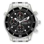 Omega Seamaster Chronograph 213.30.42.40.01.001 Black Dial Steel Mens Watch - 图片 2