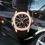 Patek Philippe Aquanaut 5164R Travel Time Rose Gold Mens Watch - 图片 4
