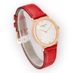 Patek Philippe Calatrava 5006 Rose Gold Silver Dial Diamond Mens Watch - 图片 5