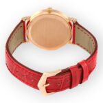 Patek Philippe Calatrava 5006 Rose Gold Silver Dial Diamond Mens Watch - 图片 6