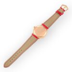 Patek Philippe Calatrava 5006 Rose Gold Silver Dial Diamond Mens Watch - 图片 8