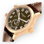 Patek Philippe Calatrava 7234 Rose Gold Pilot Travel Time Mens Watch - 图片 3