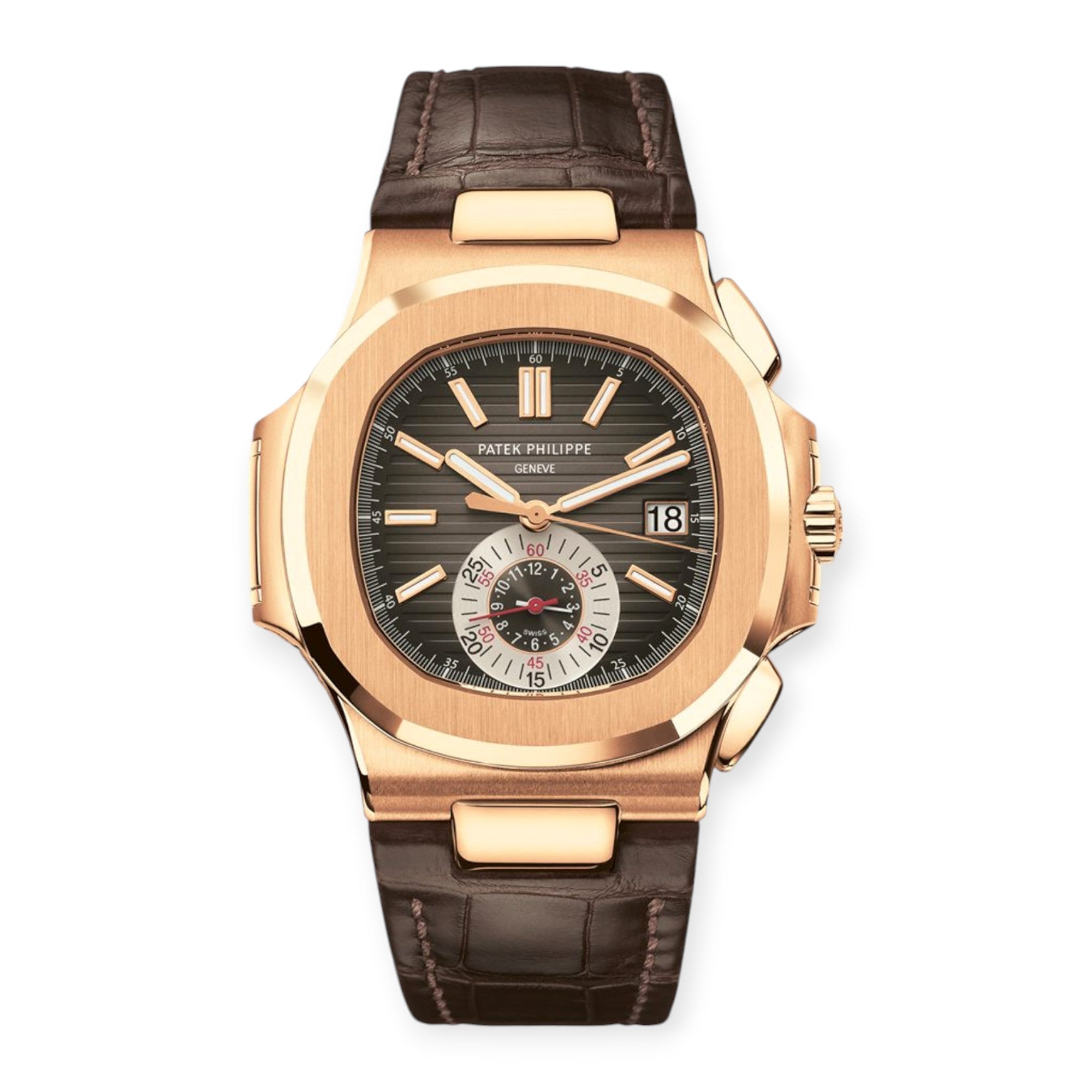Pre-Owned-Patek-Philippe-Nautilus-5980R-40_5MM-Black-Brown-Dial-With-Leather-Bracelet-JD-Watches-NY.jpg Patek Philippe Nautilus 5980R 40.5MM Black-Brown Dial With Leather Bracelet - 图片 1