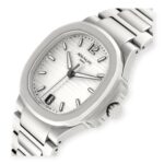 Patek Philippe Nautilus Silver Dial Steel Mens Watch 7118 - 图片 2