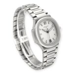 Patek Philippe Nautilus Silver Dial Steel Mens Watch 7118 - 图片 4