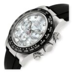 Rolex Cosmograph Daytona 116519 Oysterflex White Gold Mother Of Pearl Diamond Dial Mens Watch - 图片 3