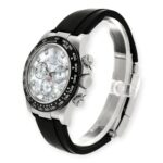 Rolex Cosmograph Daytona 116519 Oysterflex White Gold Mother Of Pearl Diamond Dial Mens Watch - 图片 4