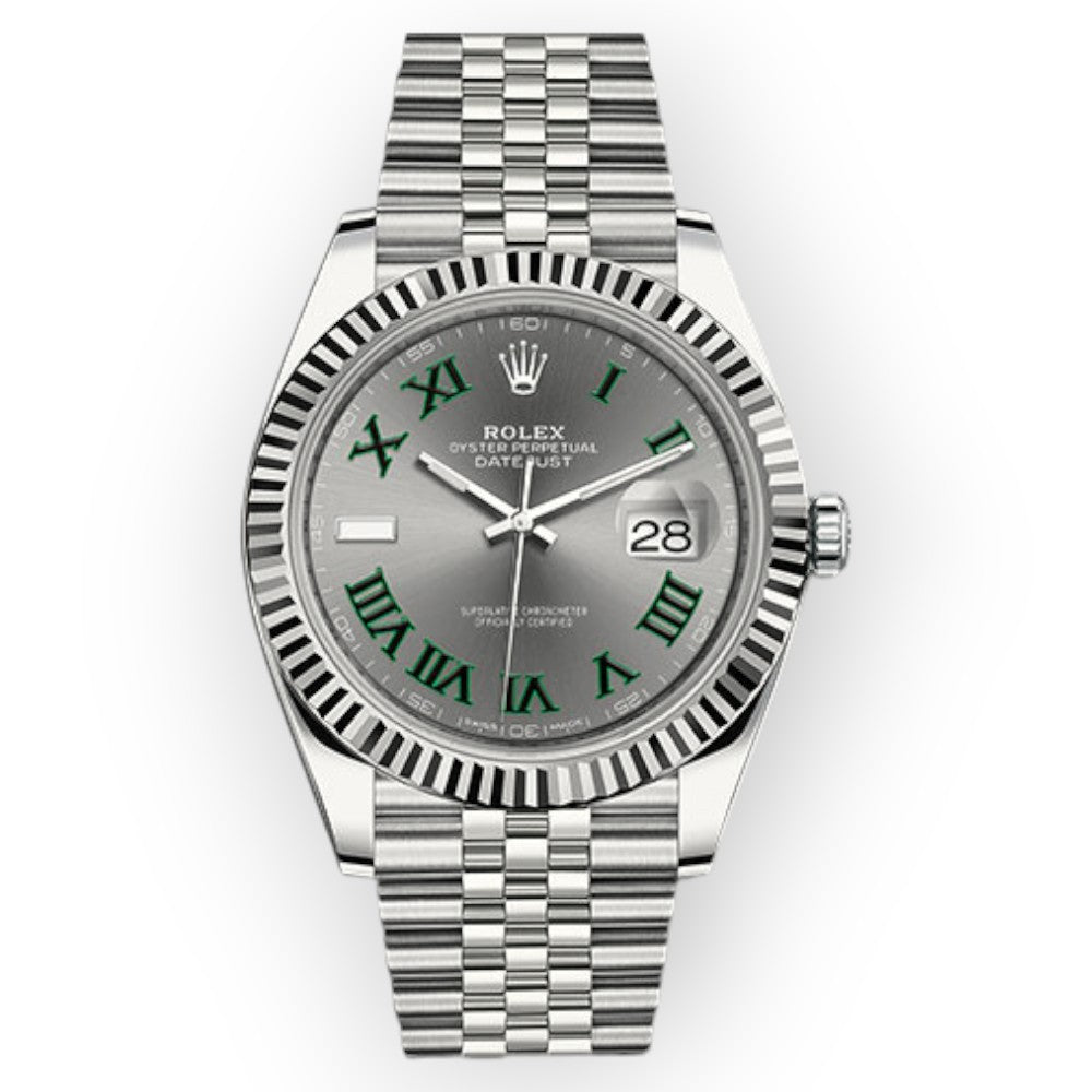 Pre-Owned-Rolex-Datejust-126334-41mm-Wimbledon-Dial-With-Jubilee-JD-Watches-NY.jpg Rolex Datejust 126334 41mm Wimbledon Dial With Jubilee - 图片 1