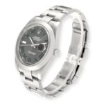 Rolex Datejust 41 Grey Green Wimbledon Dial 126300 Steel Mens Watch - 图片 4