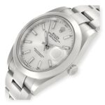 Rolex Datejust 41 Sliver Dial 126300 Smooth Bezel Steel Mens Watch - 图片 2
