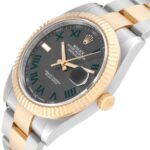 Rolex Datejust 41 Steel Yellow Gold 126333 Wimbledon Dial Mens Watch - 图片 3