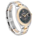 Rolex Datejust 41 Steel Yellow Gold 126333 Wimbledon Dial Mens Watch - 图片 5