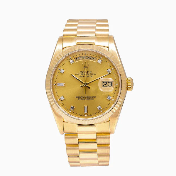 Pre-Owned-Rolex-Day-Date-18038-Champagne-Dial-With-Yellow-Gold-President-Bracelet-36mm-JD-Watches-NY.jpg Rolex Day-Date 18038 Champagne Dial With Yellow Gold President Bracelet 36mm - 图片 1