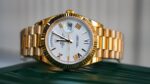 Rolex Day Date 40 President White Roman Dial - 图片 8