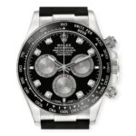 Rolex Daytona Oysterflex White Gold Black Diamond Dial 126519LN - 图片 2