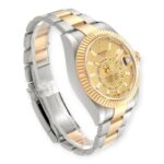 Rolex Sky Dweller Stainless Steel and Yellow Gold Jubilee Bracelet Champagne Dial 326933 - 图片 4