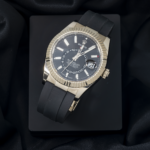 Rolex Sky Dweller White Gold Black Dial Oysterflex Bracelet 336239 - 图片 5