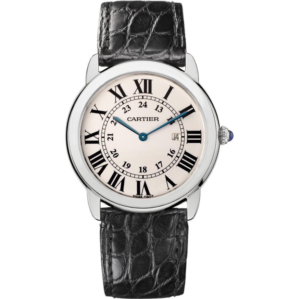 Untitled-1-Recovered_2ad166c3-03a8-440f-8b38-f756e7f6fb3a.jpg Ronde solo de Cartier watch, large model W6700255 - 图片 1