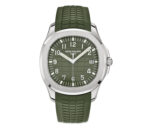 42mm Jumbo 18k White Gold Khaki Green Dial