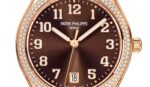 36mm 18k Rose Gold Sunburst Brown Dial Diamond Bezel Bracelet - 图片 2
