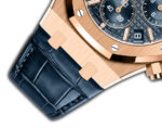 41mm Chronograph 18k Rose Gold Blue Dial On Leather - 图片 4