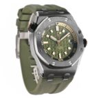 Diver Stainless Steel 42mm Khaki Green Dial - 图片 4