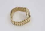 Rolex Day-Date 40 Yellow Gold Black Diagonal Motif Index Dial & Fluted Bezel President Bracelet 228238 - - 图片 6