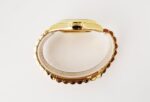 Rolex Day-Date II Yellow Gold 41mm Black Roman Fluted President Bracelet 218238 - 图片 8