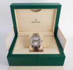 Rolex White Gold Day-Date 40 Watch - White Gold Bezel - Silver Baguette Diamond Dial - President Bracelet - 228349RBR sbdp - 图片 3
